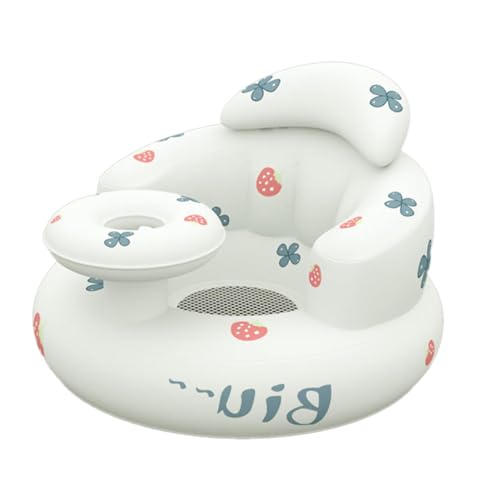 Inflatable Baby Seat - Baby Support Inflatable Seat | Toddler Blow Up Floor Seat | Toddler Back Support Sofa | 3-36 Months Non Slip Toddler Sit Up Chairwith Built-in Air Pump for Sitting Up