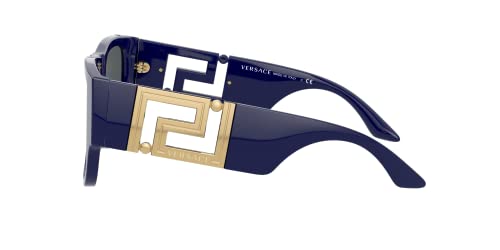 Image of Versace Man Sunglasses Black Frame, Dark Grey Lenses, 57MM
