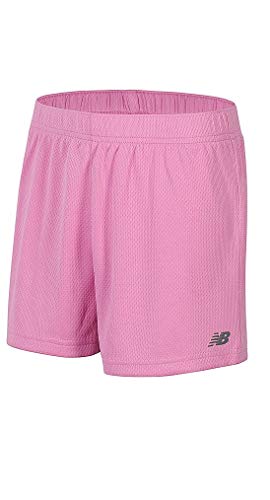 New Balance Girl's Athletic Core Short, Candy Pink, 6X #TOP10