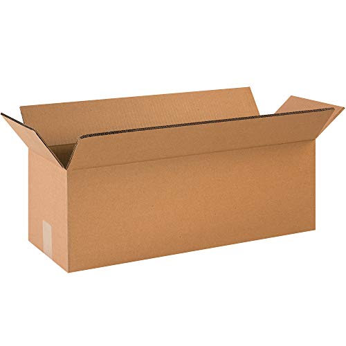 Image of Choice Shipping Supplies 48 inch x 16 inch x 16 inch Heavy-Duty Double Wall Corrugated Cardboard Boxes, Kraft, Pack of 10, for Shipping, Packing and Moving, by Choice Shipping Supplies