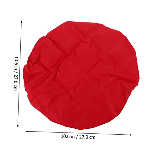 Gorro capilar para microondas de gel Honitano con acondicionamiento profundo rojo 4
