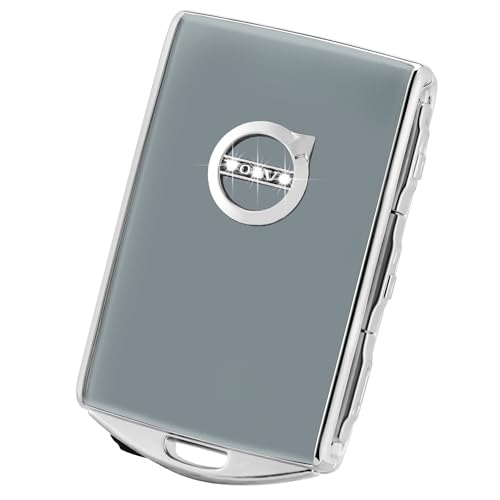 TOUPHY Car Key Fob Cover for Volvo XC90, XC60, XC40, S60, S90, V90, Polestar 1, Polestar 2, Polestar 3，