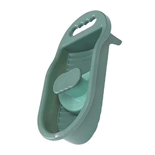 DEARMAMY Laundry Washboard Small Clothes Washboard Hand-washed for Socks and Underwear for Handwash Laundry at Home Random Color