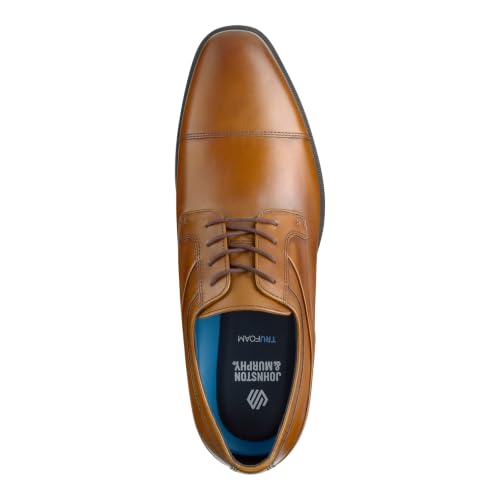 Image of Johnston & Murphy Men's Gibbons Cap Toe Lace-Up Dress Shoe