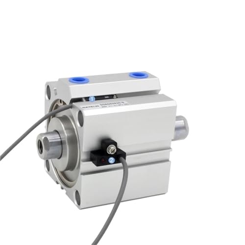 Vérin compact double tige SDAD32 pneumatique pour guidage industriel précis - 6