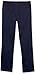 Nautica Girls' Uniform Straight Leg Stretch Twill Pants