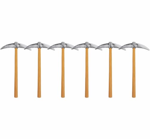 SAFIGLE 6 Pcs Pickaxe Costume Accessories Set, Halloween Cosplay Props,