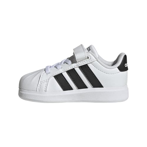 Adidas Baby-Boy's Streettalk Elastic Lace & Strap Sneaker