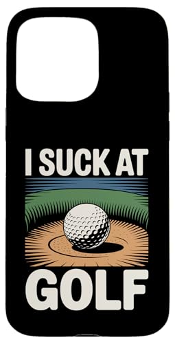 I Suck At Golf Loser Dad ȃW[N St X}zP[X iPhone 15 Pro Max p