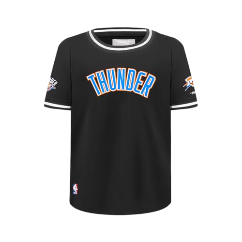 Camiseta de algodón NBA con detalles de chenilla premium para niño grande L