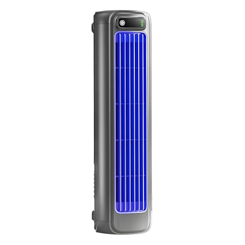 YHWABOICE Outfany Cooling Ace Sherum Cooling Ace Portable Air Conditioner 3 Speeds No Installation Required USB Charging Air Conditioner for Room Bedroom Office Home (Grey-Charge)