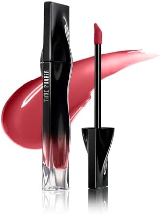 Stellar Dust Lip Stain 06 Nerose, Transfer-Proof &Smudge-Proof Lip Gloss, Rose Pink Tinted Glossy Finish, High-Pigment Vibrant Color, Hydrating Lightweight Long-Lasting Lip Makeup for Women