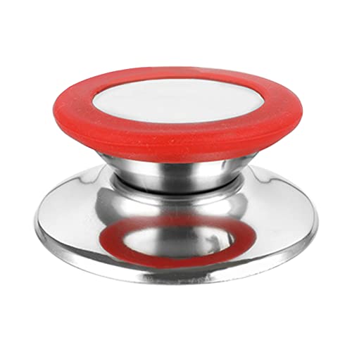 Maniglia in silicone per coperchio della pentola, maniglia superiore per coperchio pentola anti scottatura, lavabile in lavastoviglie
