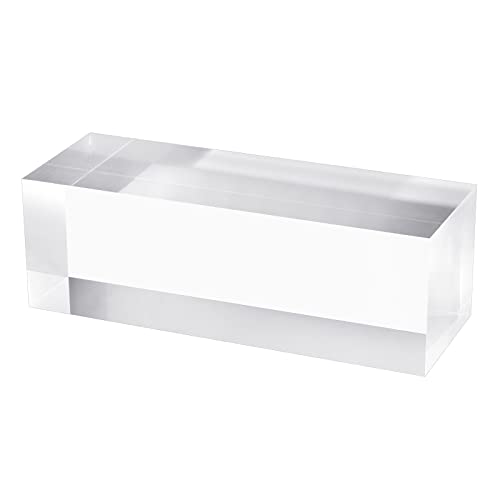 CiaoHER 2in Solid Acrylic Cube Display Block 2"x2"x6"