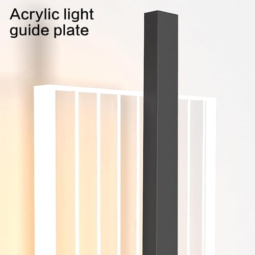 Applique murale LED design acrylique moderne rectangulaire épurée - 7