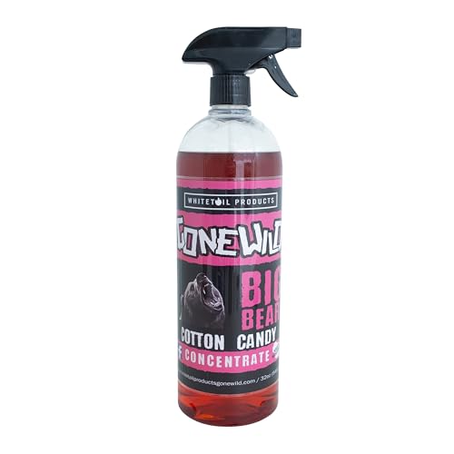Whitetail Products Gone Wild, Cotton Candy Spray Bear Attractant, 32oz Bottle, G8785