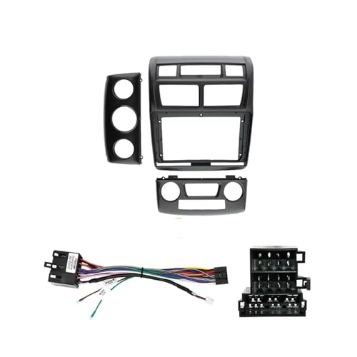 Cadre autoradio 9 pouces pour Kia Sportage 2007-2013 avec câble adaptateur