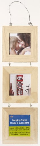 Plaid Triptych Square Hanging Frame,
