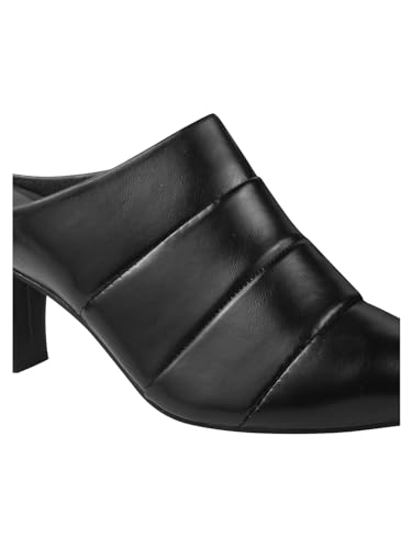 Image of TRYME Fashion Pointed for Party and Formal Occasions Mules Cone Block Heel Sandals for Girls & Women