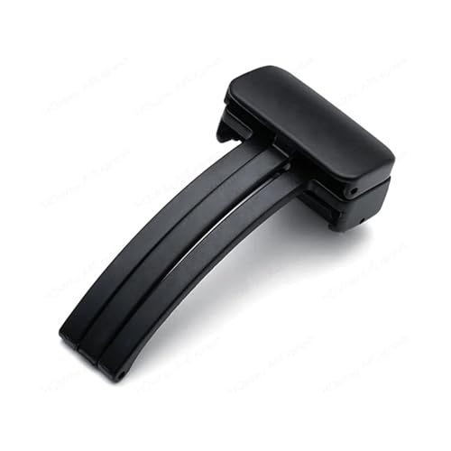 Boucle Magnétique Pliante S2 en Acier Inoxydable Ajustable pour Bracelet Cuir et Silicone