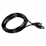 HQRP 10ft USB 3.0 Type A-Male to B-Male (M/M) Cable Compatible with ZWO USB3.0 Camera, Compatible with Lenovo ThinkPad USB3.0 Ultra Dock, Toshiba Dynadock U3.0, Targus USB3.0 Universal Docking Station