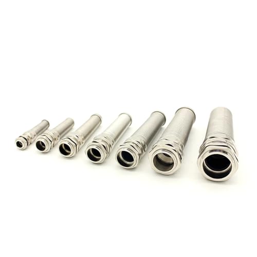 Empalmes cables electricos prensaestopas de acero inoxidable M12 antitorceduras 3