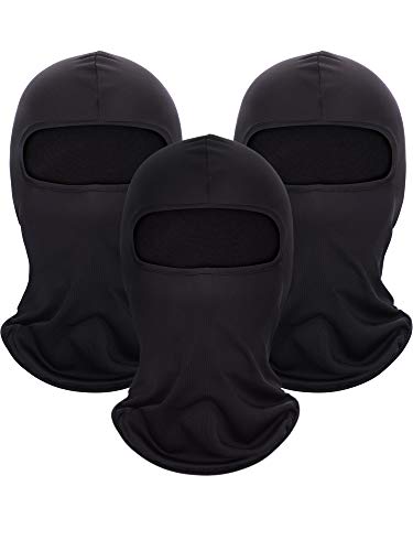3 Pieces Summer Balaclava Sun Protection Face Mask Breathable Long Neck Cover