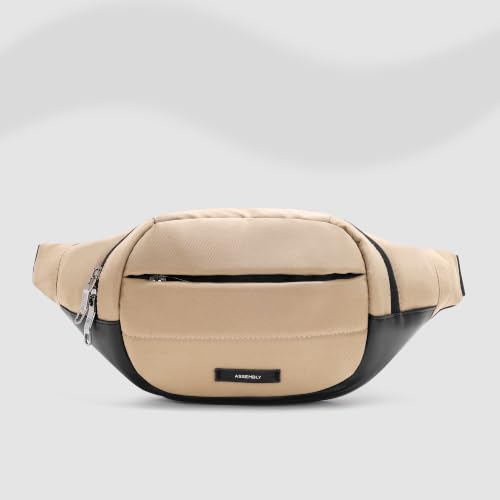 Image of Assembly Float Fanny, 3-Way Convertible Waist Bag, 5 Liters, Beige