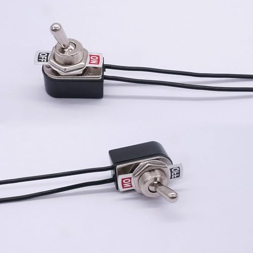 Interrupteur à bascule avec câble pour stopper les pannes électriques de vos circuits - 2