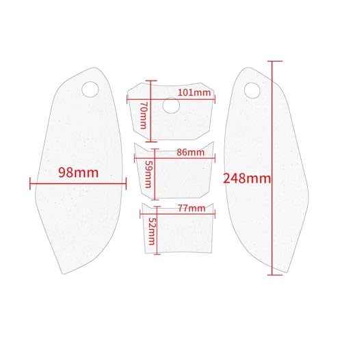 Protecteur Réservoir R6 Finition Premium Caoutchouc Haute Densité - 6