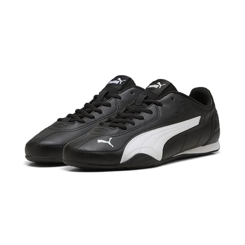 Puma Unisex's Catch Sneaker, Puma Negro, Puma Blanco, 40 EU