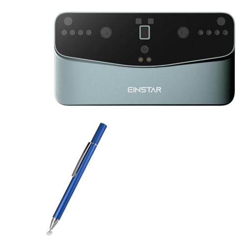 BoxWave Stylus Pen Compatible with Umax EinStar Vega 3D Scanner - FineTouch Capacitive Stylus, Super Precise Stylus Pen - Lunar Blue