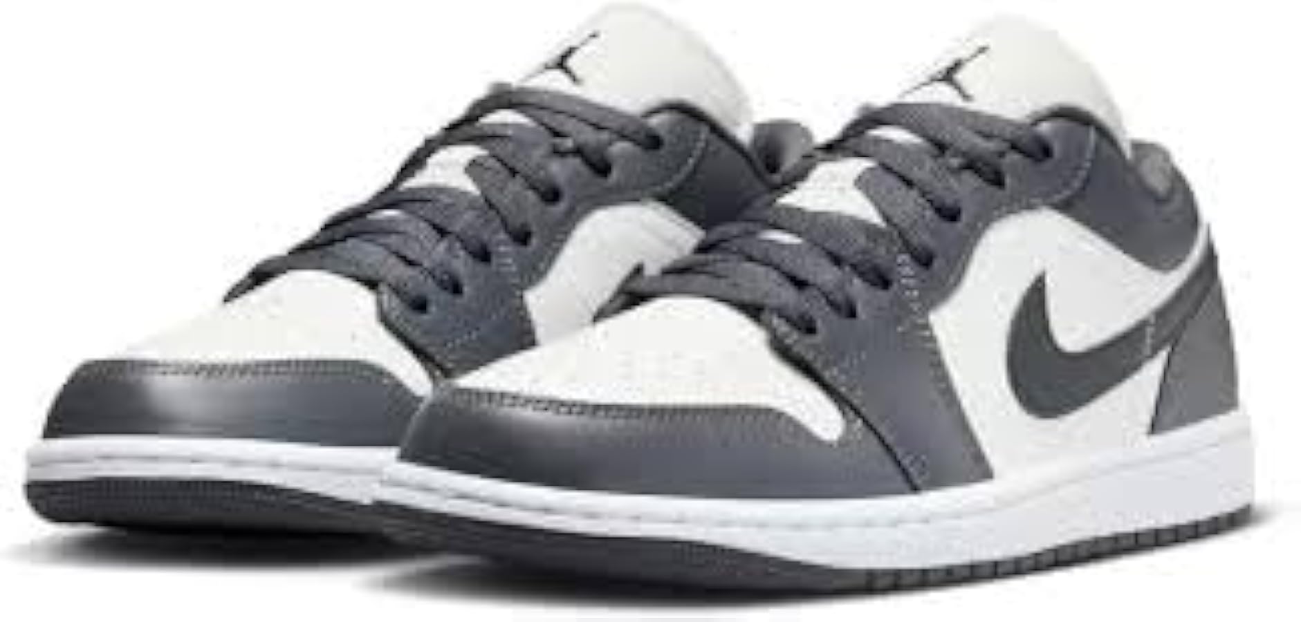 Amazon.com | Nike Women's Jordan 1 Low Sail/Off Noir-Dark Grey