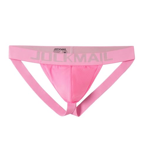 JOCKMAIL Men's Jockstrap Sexy Underwear Breathable Mesh Jock Straps Athletic Supporter for Gym4