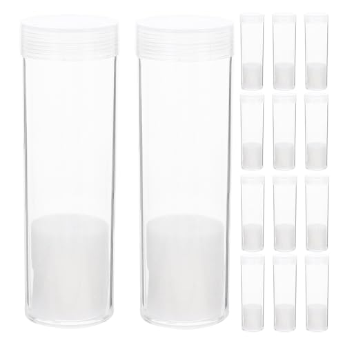 Tube à plastique transparent pour ne plus perdre les pièces de monnaie