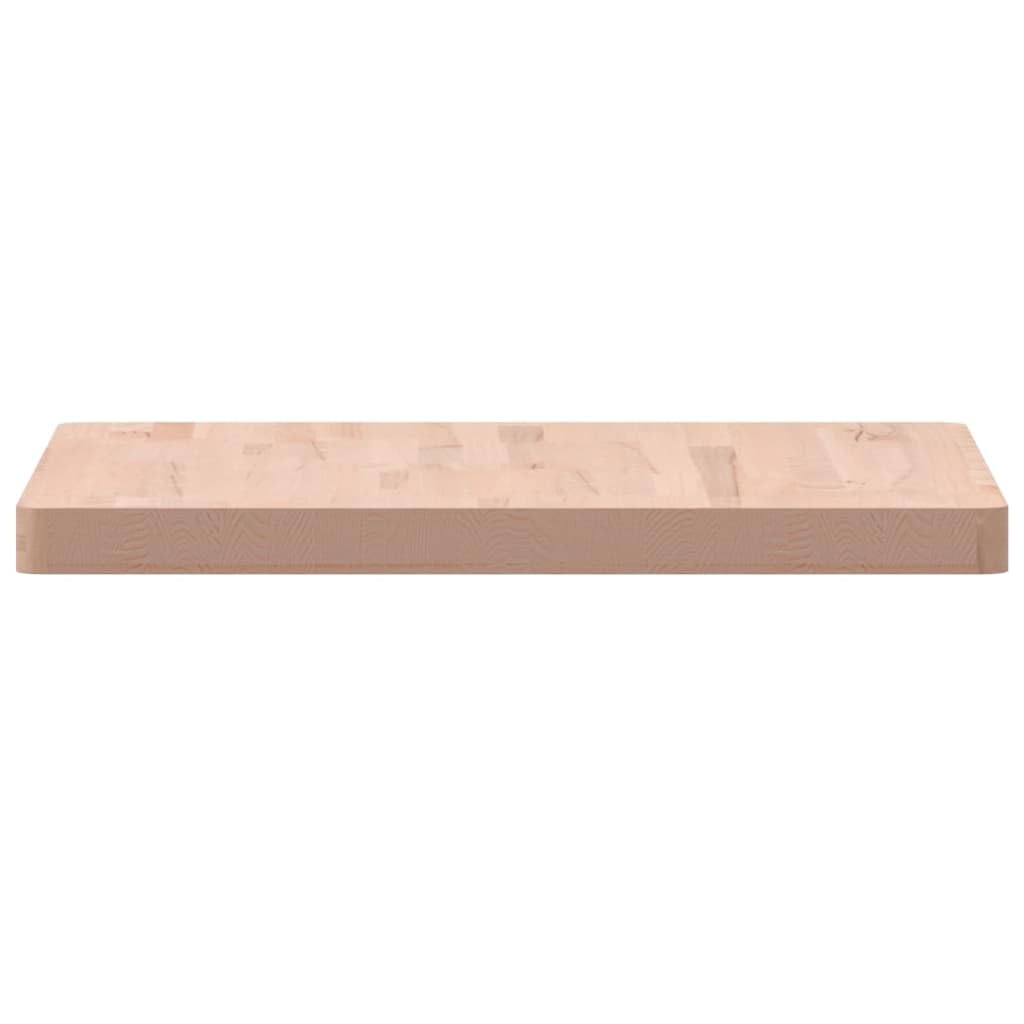 Tischplatte quadratisch aus massivem Buchenholz 60x60x4 cm, robuste Oberfläche für DIY Möbel, Ersatzplatte zum Bauen, vielseitig für Büro, Küche, Wohnen und Gaming