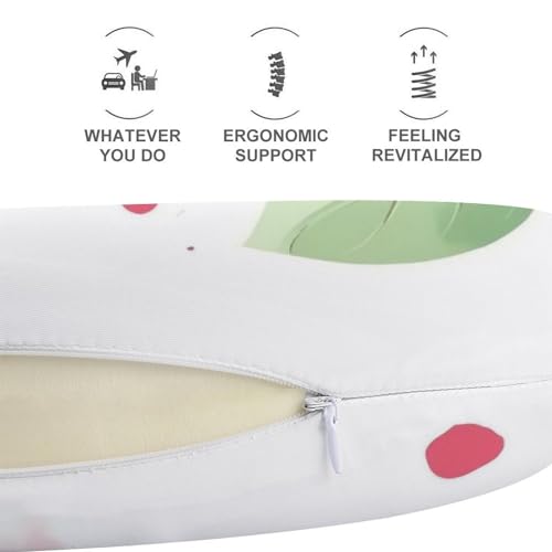 Almohada de espuma viscoelástica tamaño único cervical miniatura 5