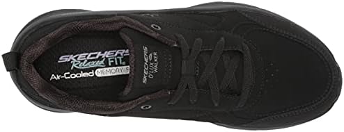 Skechers womens D'lux Walker Sneaker, Bbkblack Black, 7.5 US | Image 4
