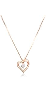 Amazon | canal4℃(カナルヨンドシー)K10ピンクゴールド(PG)ネックレス