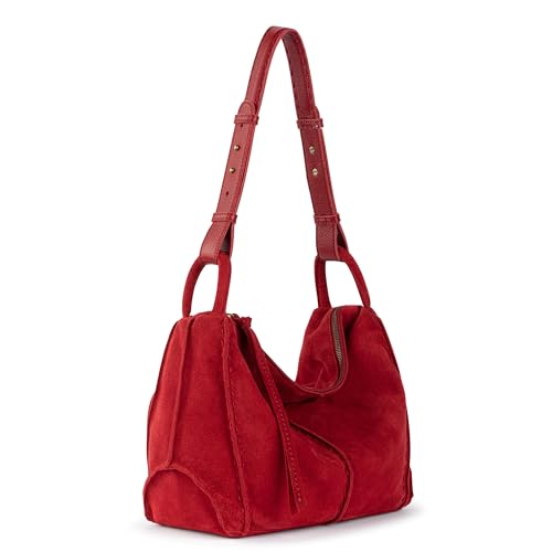 Image of The Sak Los Feliz Hobo Purse - Premium Large Leather Women's Handbag for Everyday & Travel - Durable Purse With Zipper Pocket
