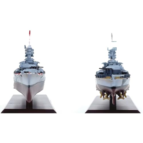 DBEIXIWEI 1:1000 Scale Italian Battleship Roma Model Alloy Die-Cast High-Simulated Boat Ship Miniature for Collection & Display - Image 2
