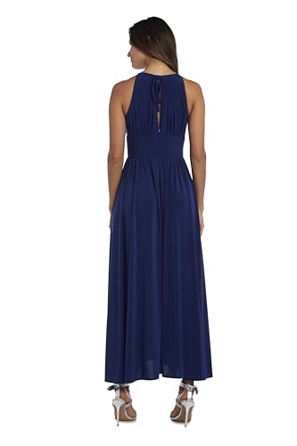 R&M Richards Women's One Size Glow Cutaway Slit Dress2