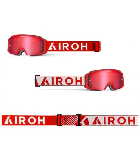 Airoh Maschera Goggle Blast Xr1 Red Matt