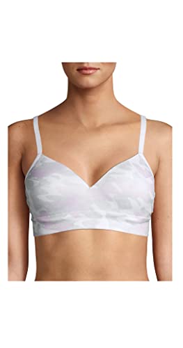 No Boundaries Juniors' Light Lift Wireless Seamless Bra (As1, Alpha, S, Regular, Regular, Tonal Camo) #TOP30
