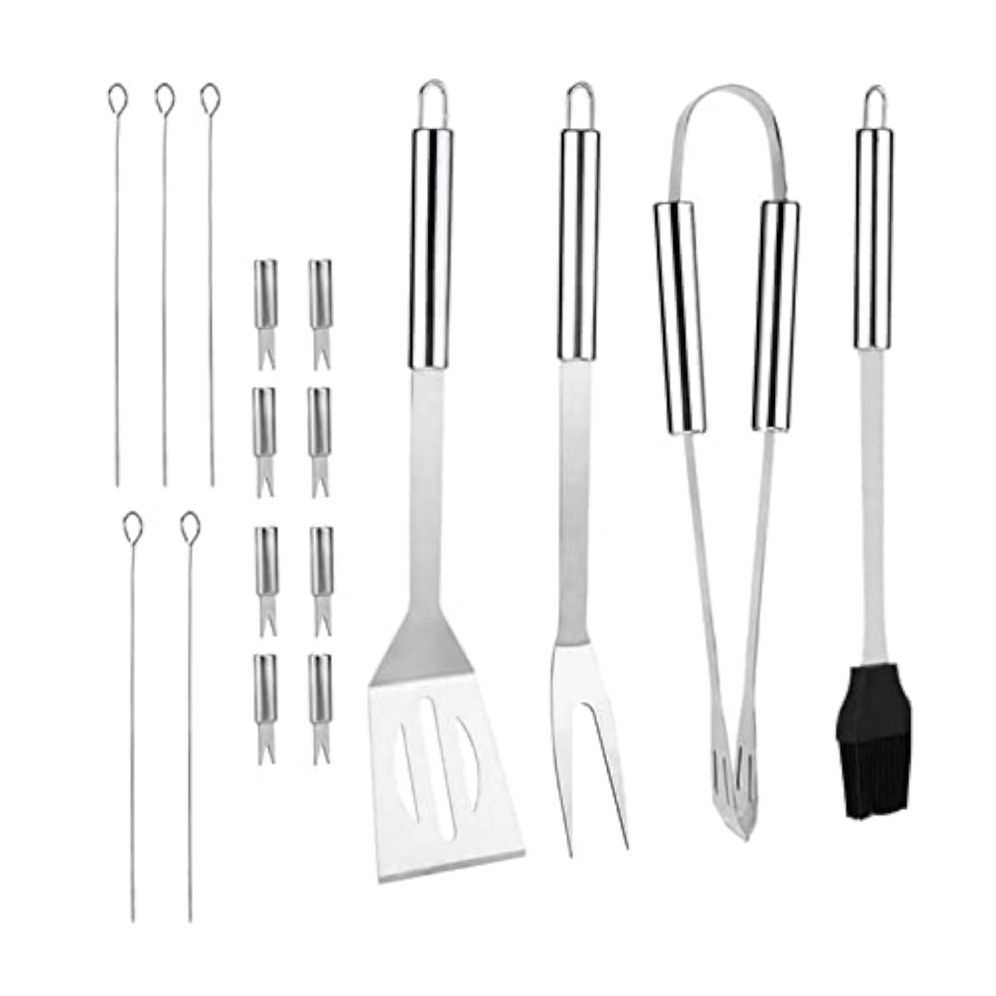 16PCS BBQ Grill Tool Set in Portable Bag