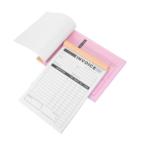 Veemoon 2 Stück Sanlianer Auftragsbuch Fahrkartenbuch