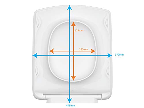 KOHLER-Escale-Anti-microbial-Quiet-Close-Slim-Toilet-Seat-in-White KOHLER Escale Anti-microbial, Quiet-Close, Slim Toilet Seat in White