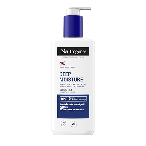 Neutrogena Lotion corporelle Deep Moisture pour peaux sèches 250 ml