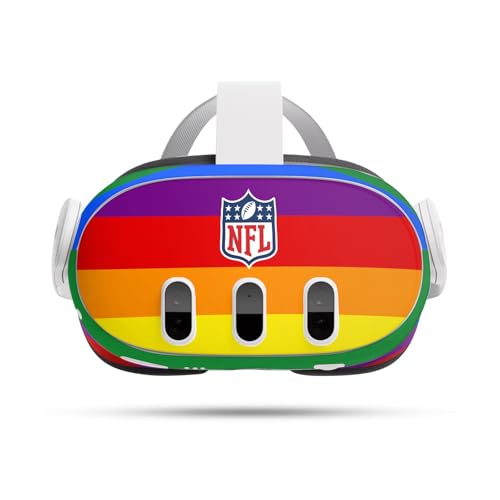 Autocollant NFL Meta Quest 3 habillage vinyle pour soirées gaming et matchs
