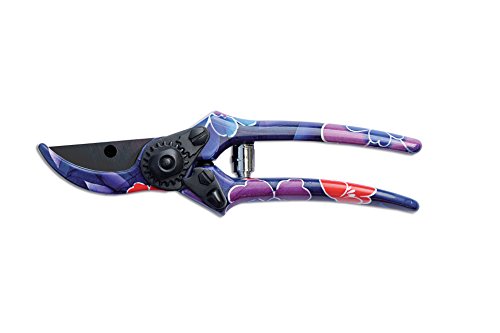 Preisvergleich Produktbild leyat cl2-fl2 Crazy Line Gartenschere, rote Blumen, 190 mm